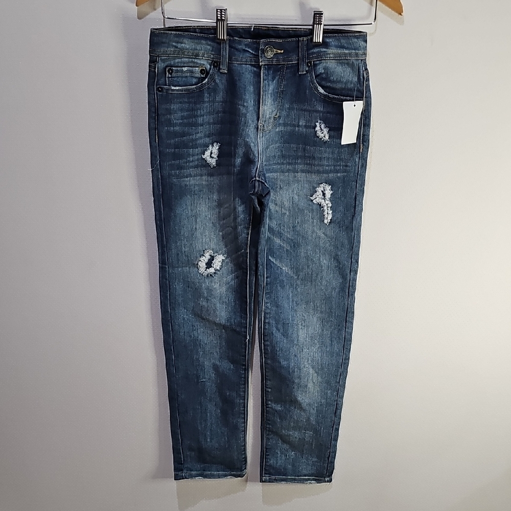 Buffalo David Bitton Kids Ripped Denim Jeans